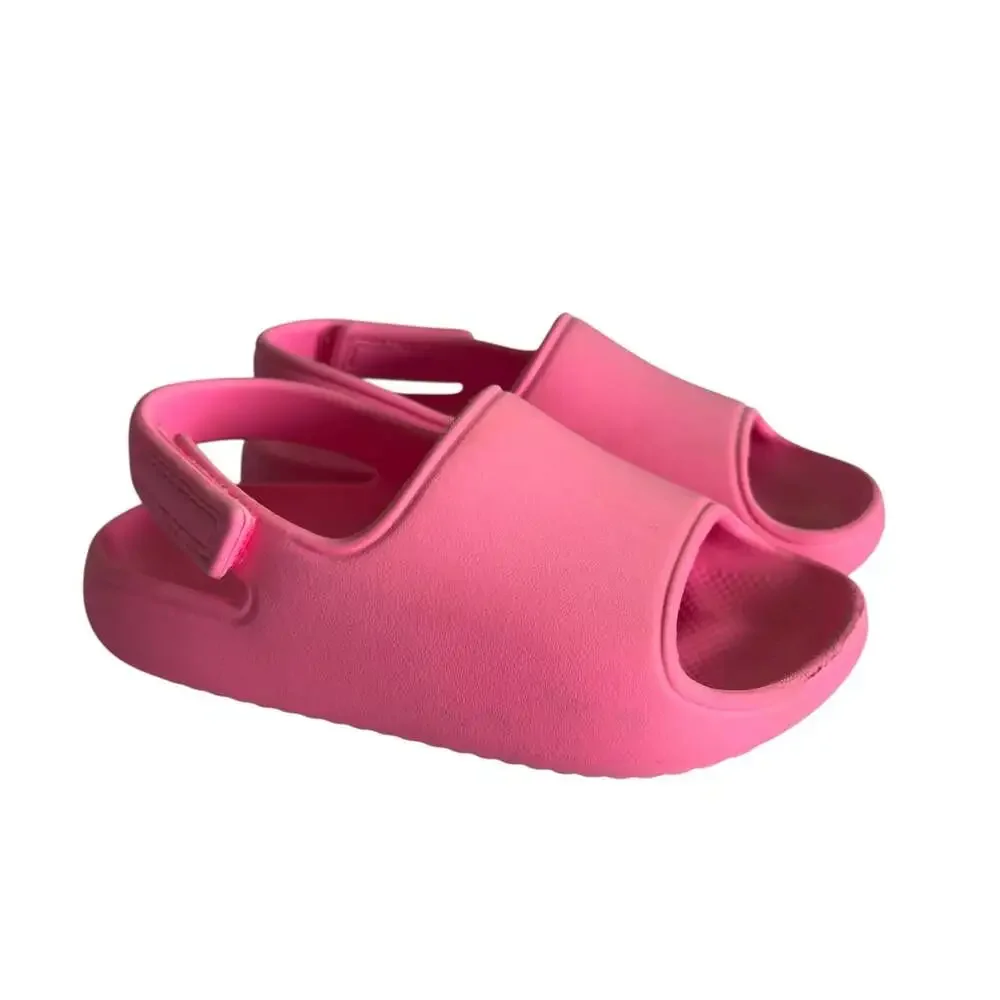 Cat & Jack Hot Pink Slide Sandals Toddler Size 8 Shoes